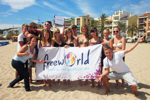 Mit freeworld nach Spanien