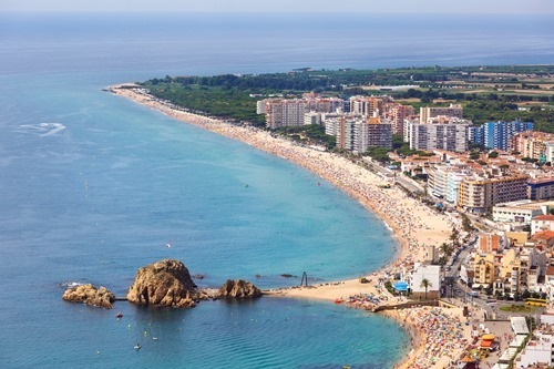 Das Meer von Blanes